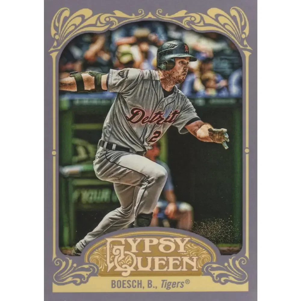 2012 Topps Gypsy Queen Brennan Boesch # 12 Detroit Tigers